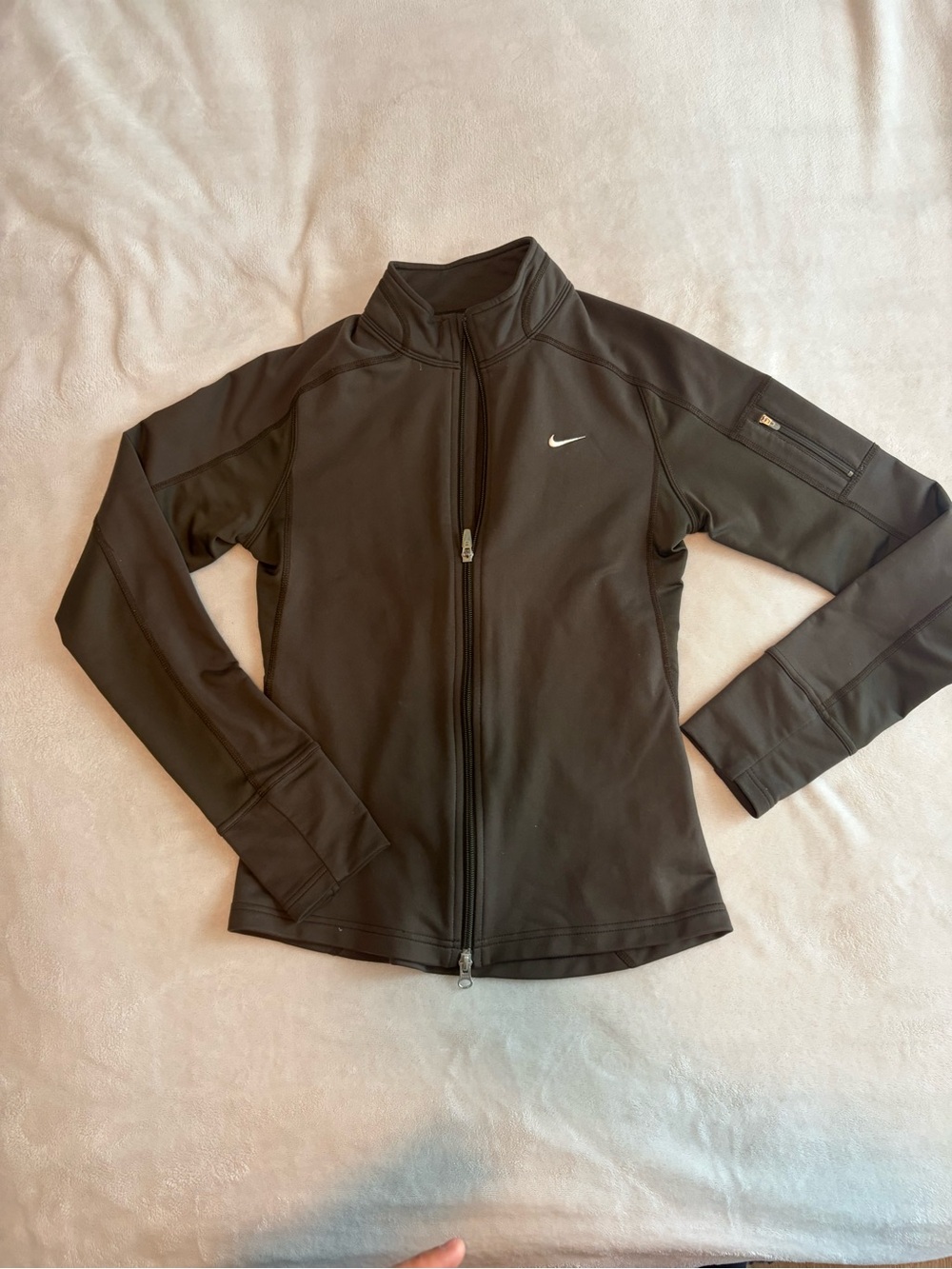 Nike Black Women's Full-Zip Utility Jacket